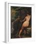 The Source (Bather at the Source)-Gustave Courbet-Framed Giclee Print