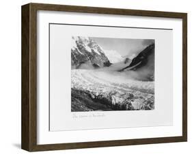 The Source of the River Teesta, 1903-04-John Claude White-Framed Giclee Print