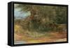 The Source of the Stream-Richard Redgrave-Framed Stretched Canvas