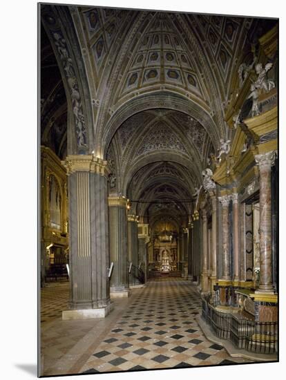 The South Aisle of Cathedral of Santa Maria Assunta, Cremona, Italy, 12th-14th Century-null-Mounted Giclee Print