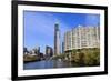The South Branch of the Chicago River-Amanda Hall-Framed Photographic Print
