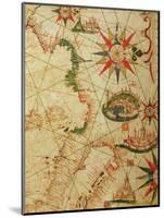 The South Coast of France, Italy and Dalmatia, from a Nautical Atlas, 1651-Pietro Giovanni Prunes-Mounted Giclee Print