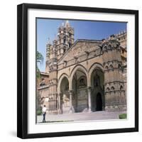 The South Doorway of Palermo Cathedral, 12th Century-Walter Ophamil-Framed Photographic Print