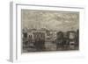 The South-Eastern Railway Company's Works on the River, View from Southwark Bridge, Looking East-null-Framed Giclee Print