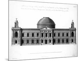 The South Elevation of Register House, Edinburgh, Engraved by J. Roberts, 1773-Robert Adam-Mounted Giclee Print