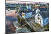 The South End at Dawn, Portsmouth, New Hampshire-Jerry & Marcy Monkman-Mounted Photographic Print