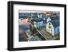 The South End at Dawn, Portsmouth, New Hampshire-Jerry & Marcy Monkman-Framed Photographic Print