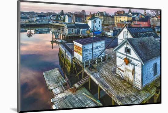 The South End at Dawn, Portsmouth, New Hampshire-Jerry & Marcy Monkman-Mounted Photographic Print