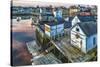 The South End at Dawn, Portsmouth, New Hampshire-Jerry & Marcy Monkman-Stretched Canvas