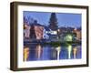 The South End of Portsmouth, New Hampshire-Jerry & Marcy Monkman-Framed Photographic Print