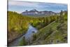 The South Fork of the Two Medicine River in the Lewis and Clark National Forest, Montana, USA-Chuck Haney-Stretched Canvas