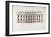 The South Front of Chatsworth' from 'Vitruvius Britannicus or the British Architect' by Colen Campb-null-Framed Giclee Print