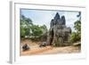 The South Gate at Angkor Thom-Michael Nolan-Framed Photographic Print