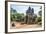 The South Gate at Angkor Thom-Michael Nolan-Framed Photographic Print