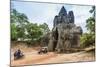 The South Gate at Angkor Thom-Michael Nolan-Mounted Photographic Print