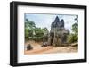 The South Gate at Angkor Thom-Michael Nolan-Framed Photographic Print