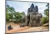 The South Gate at Angkor Thom-Michael Nolan-Mounted Photographic Print