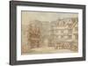 The South Gate, Exeter, C.1810-Thomas Rowlandson-Framed Giclee Print