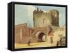 The South Gate, Great Yarmouth, Norfolk-John Sell Cotman-Framed Stretched Canvas