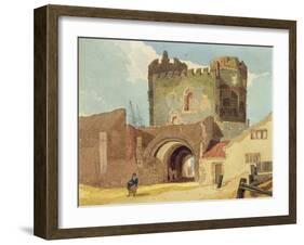 The South Gate, Great Yarmouth, Norfolk-John Sell Cotman-Framed Giclee Print