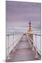 The South Jetty Lighthouse in Amble-Julian Elliott-Mounted Photographic Print