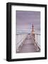 The South Jetty Lighthouse in Amble-Julian Elliott-Framed Photographic Print