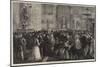 The South Kensington Museum on Whit Monday-Charles Joseph Staniland-Mounted Giclee Print