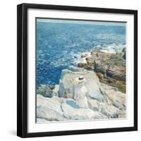 The South Ledges, Appledore, 1913-Childe Hassam-Framed Giclee Print