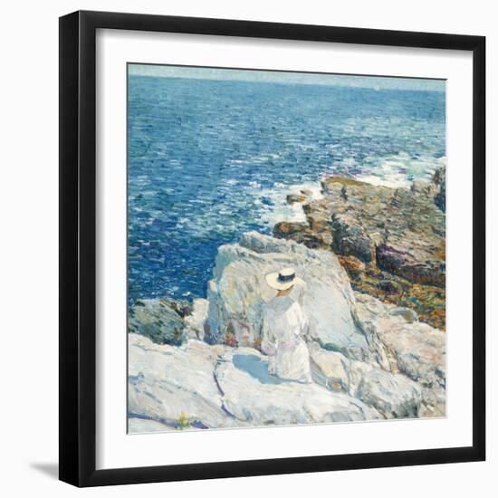 The South Ledges, Appledore, 1913-Childe Hassam-Framed Giclee Print