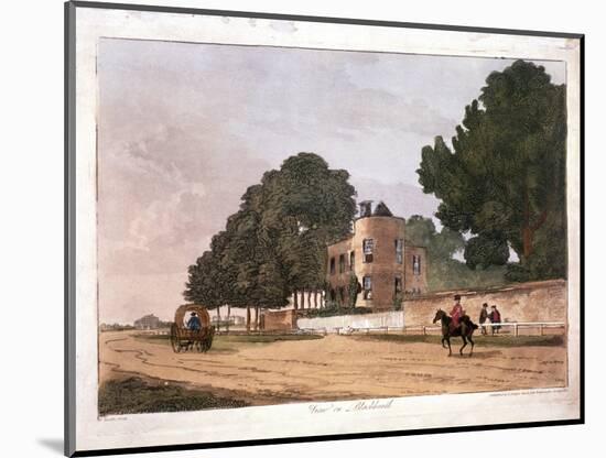 The South Lodge at the Ranger's House, Greenwich, London, 1812-Paul Sandby-Mounted Giclee Print