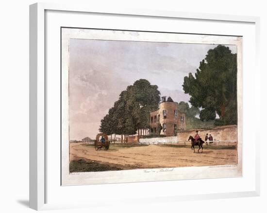 The South Lodge at the Ranger's House, Greenwich, London, 1812-Paul Sandby-Framed Giclee Print
