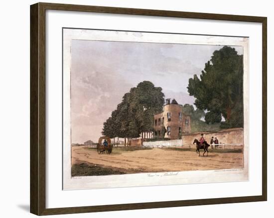 The South Lodge at the Ranger's House, Greenwich, London, 1812-Paul Sandby-Framed Giclee Print