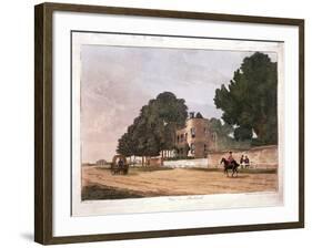 The South Lodge at the Ranger's House, Greenwich, London, 1812-Paul Sandby-Framed Giclee Print