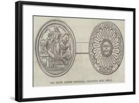 The South London Industrial Exhibition Prize Medal-null-Framed Giclee Print