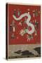 The South Manchuria Railway Travel Poster Dragon Float-null-Stretched Canvas