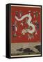 The South Manchuria Railway Travel Poster Dragon Float-null-Framed Stretched Canvas