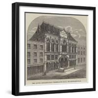 The South Metropolitan Temperance Hall, Blackfriars-Road-null-Framed Giclee Print