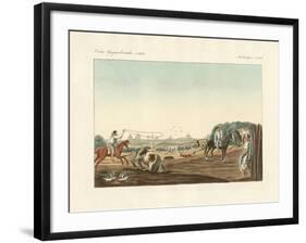The South of Matadero, One of the Public Slaughterhouses of Buenos Aires-null-Framed Giclee Print