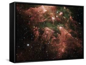 The South Pillar Region of the Star-Forming Region Called the Carina Nebula-Stocktrek Images-Framed Stretched Canvas