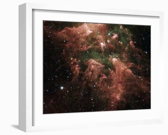 The South Pillar Region of the Star-Forming Region Called the Carina Nebula-Stocktrek Images-Framed Premium Photographic Print