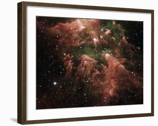 The South Pillar Region of the Star-Forming Region Called the Carina Nebula-Stocktrek Images-Framed Photographic Print