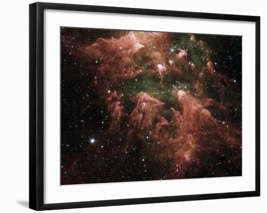 The South Pillar Region of the Star-Forming Region Called the Carina Nebula-Stocktrek Images-Framed Photographic Print