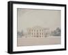 The South Portico of the President's House, 1807-Benjamin Henry Latrobe-Framed Giclee Print