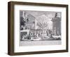 The South Sea Bubble, 1721-William Hogarth-Framed Giclee Print