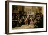 The South Sea Bubble, a Scene in 'Change Alley in 1720-Edward Matthew Ward-Framed Giclee Print