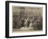 The South Sea Bubble, a Scene in Change-Alley in 1720-Edgar Melville Ward-Framed Giclee Print