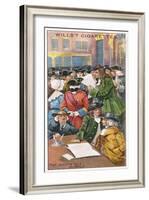 The South Sea Bubble-English School-Framed Giclee Print