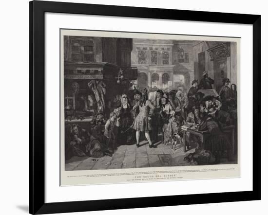 The South Sea Bubble-Edgar Melville Ward-Framed Giclee Print