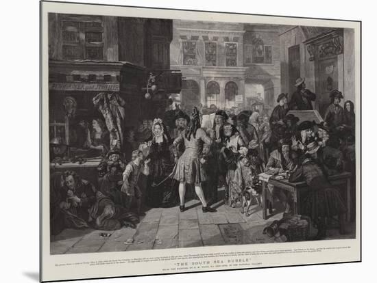 The South Sea Bubble-Edgar Melville Ward-Mounted Giclee Print