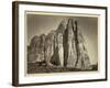 The South Side of Inscription Rock, 1873-Timothy O'Sullivan-Framed Photographic Print